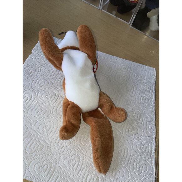 Ty Beanie Sly the Fox No Red Stamp in Tush Tag 1996 PVC Pellets‎ - Picture 4 of 8